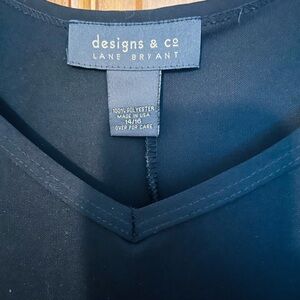 Lane Bryant Navy Midi Dress